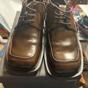 Kenneth Cole New York Men's Dark Brown Oxfords